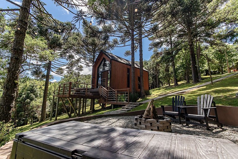 Cabana Araucária - A Queridinha do Capivari.