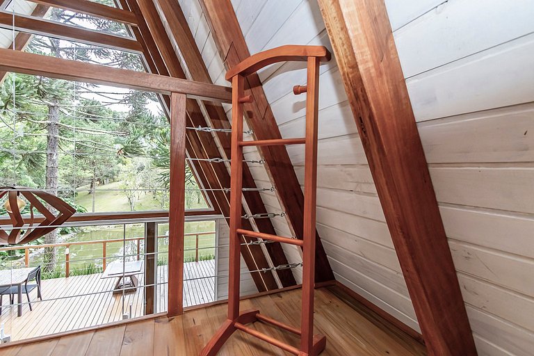 Cabana do Lago - Alto LUXO em meio à natureza.