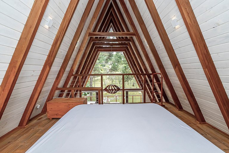 Cabana do Lago - Alto LUXO em meio à natureza.