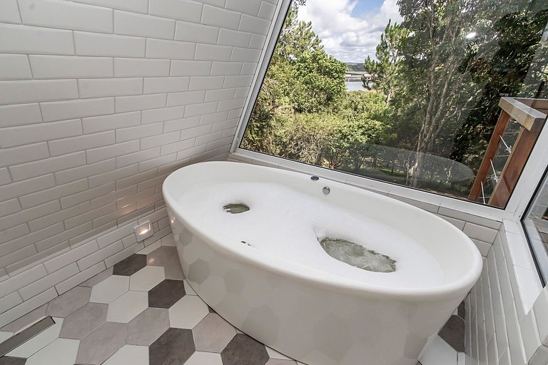 Cabana do Lago - Alto LUXO em meio à natureza.