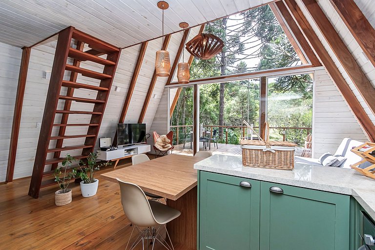 Cabana do Lago - Alto LUXO em meio à natureza.