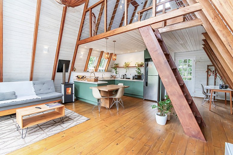 Cabana do Lago - Alto LUXO em meio à natureza.