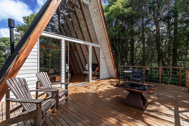 Cabana do Lago - Alto LUXO em meio à natureza.