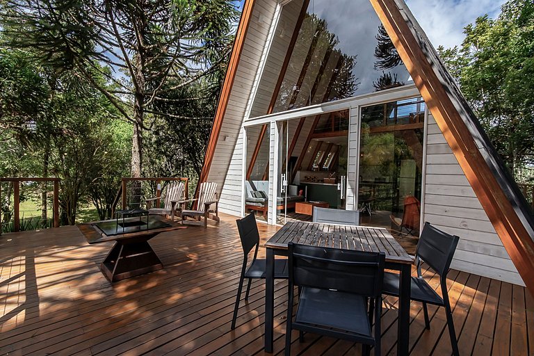 Cabana do Lago - Alto LUXO em meio à natureza.