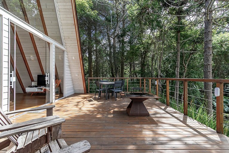 Cabana do Lago - Alto LUXO em meio à natureza.