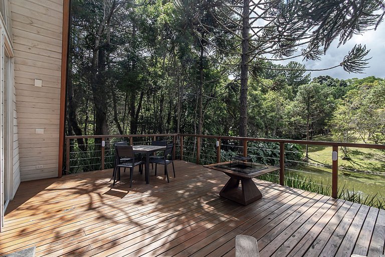 Cabana do Lago - Alto LUXO em meio à natureza.