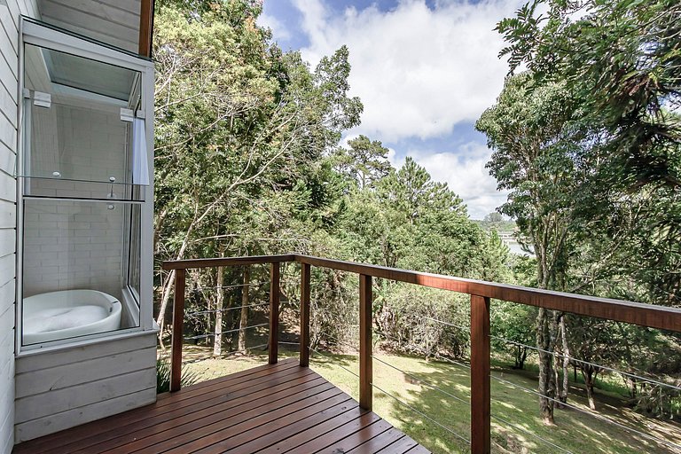 Cabana do Lago - Alto LUXO em meio à natureza.