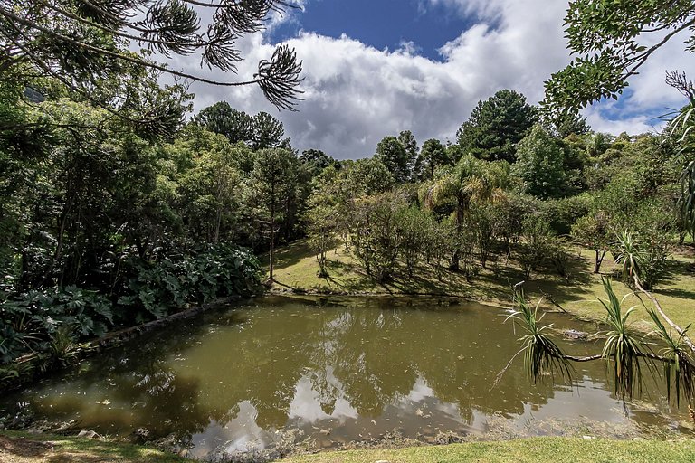 Cabana do Lago - Alto LUXO em meio à natureza.