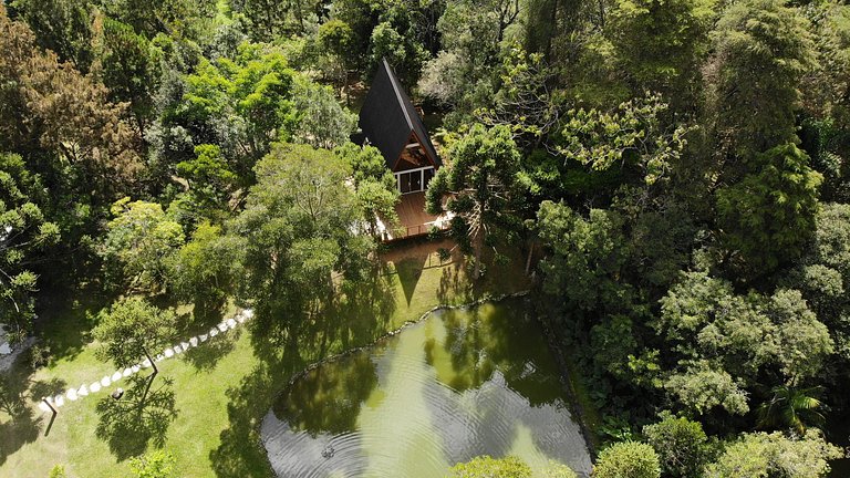 Cabana do Lago - Alto LUXO em meio à natureza.